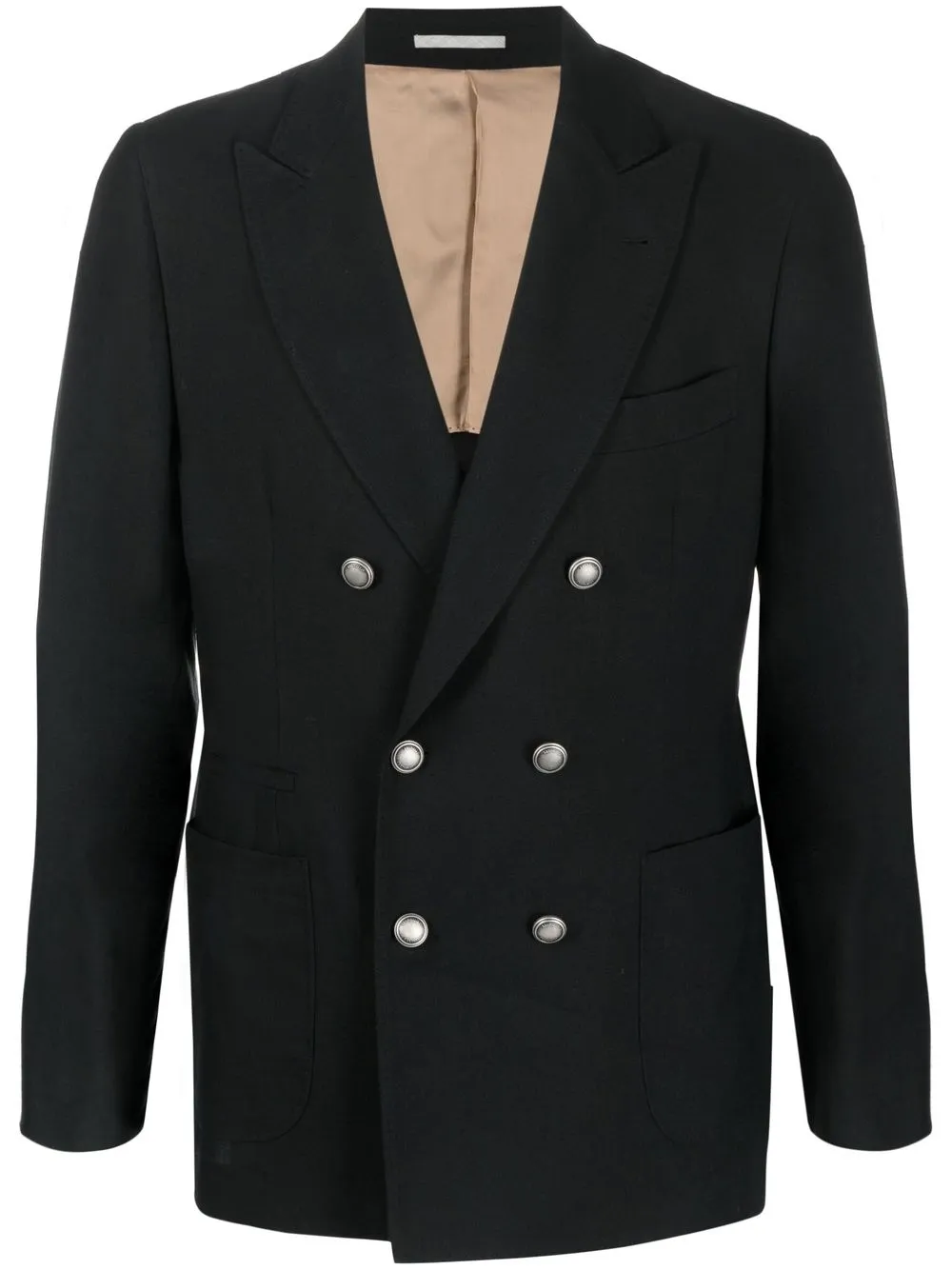 

Brunello Cucinelli double-breasted tailored blazer - Black