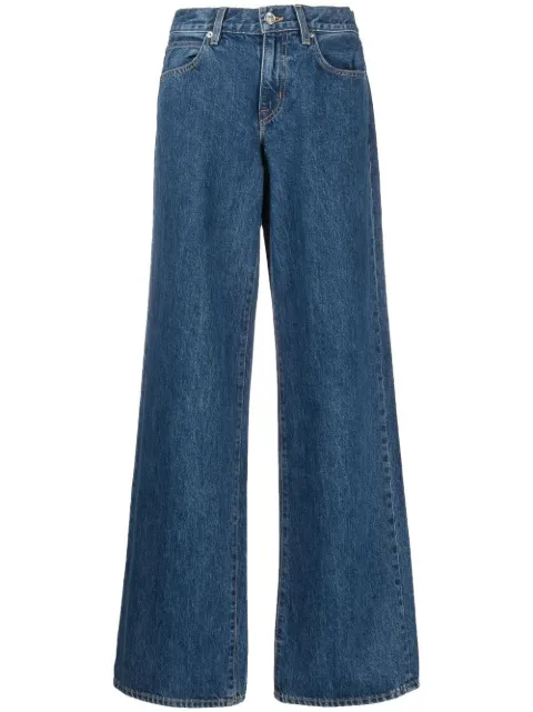 SLVRLAKE Mica low-rise wide jeans