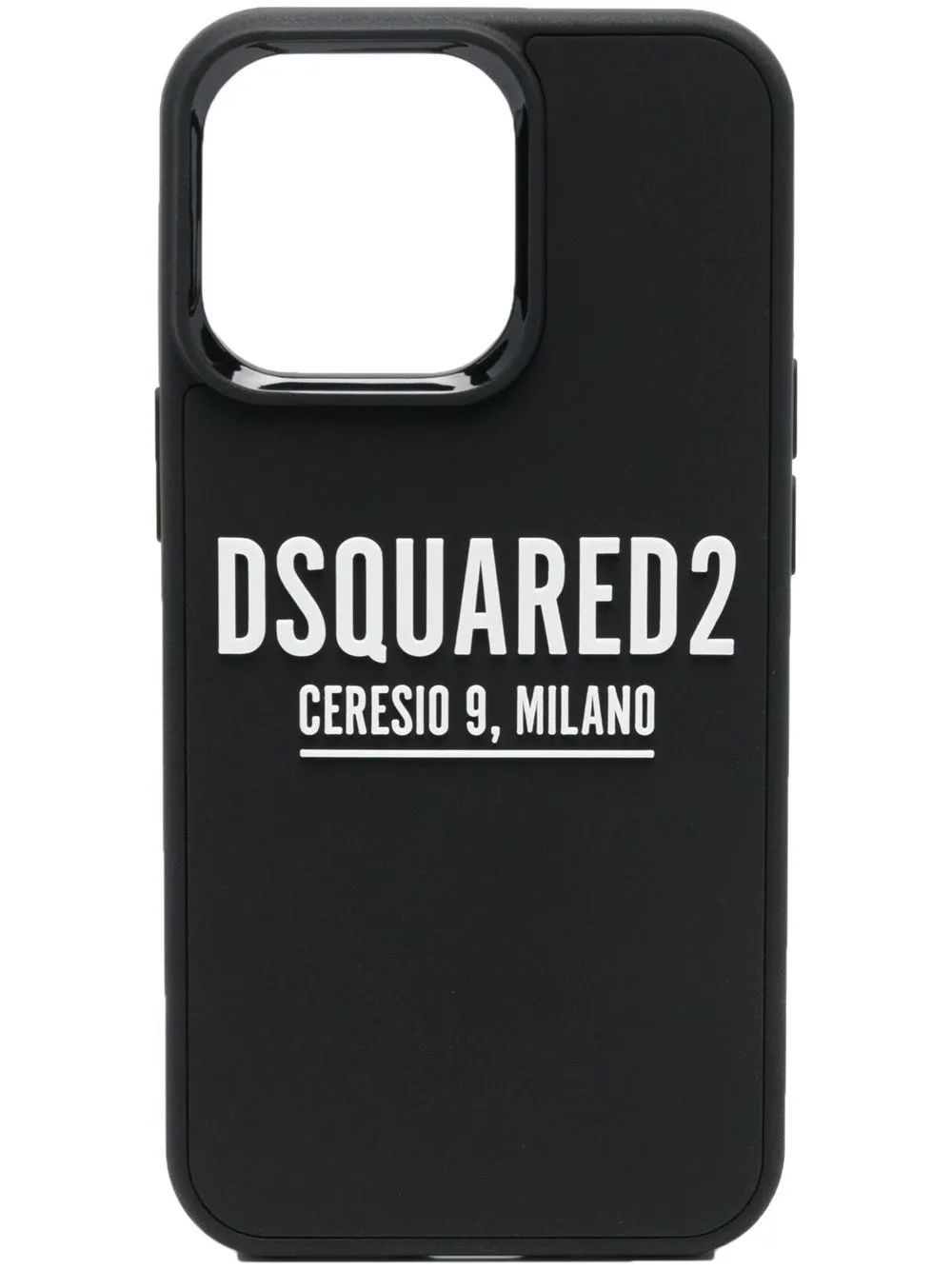 

Dsquared2 funda para iPhone 13 Pro con logo estampado - Negro