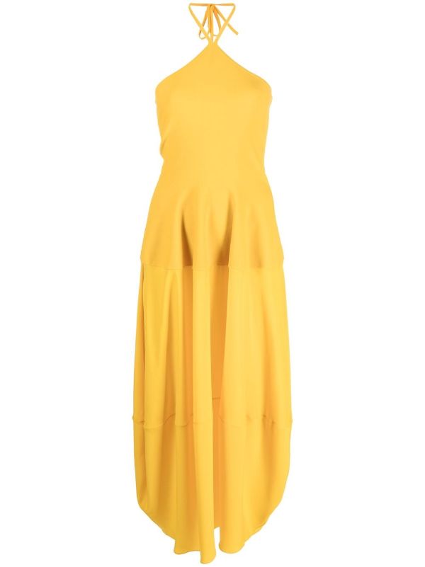 Stella mccartney yellow outlet dress