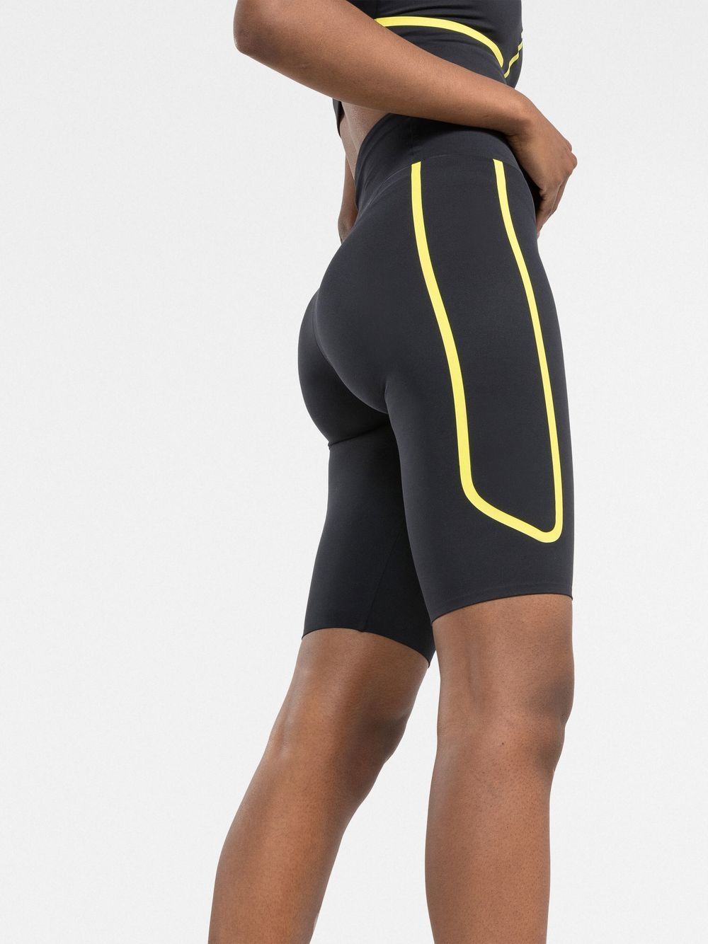 There Was One High waist fietsshorts - Zwart