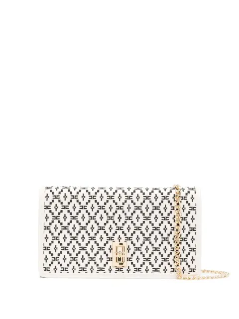 Elisabetta Franchi Schultertasche mit Kettenriemen