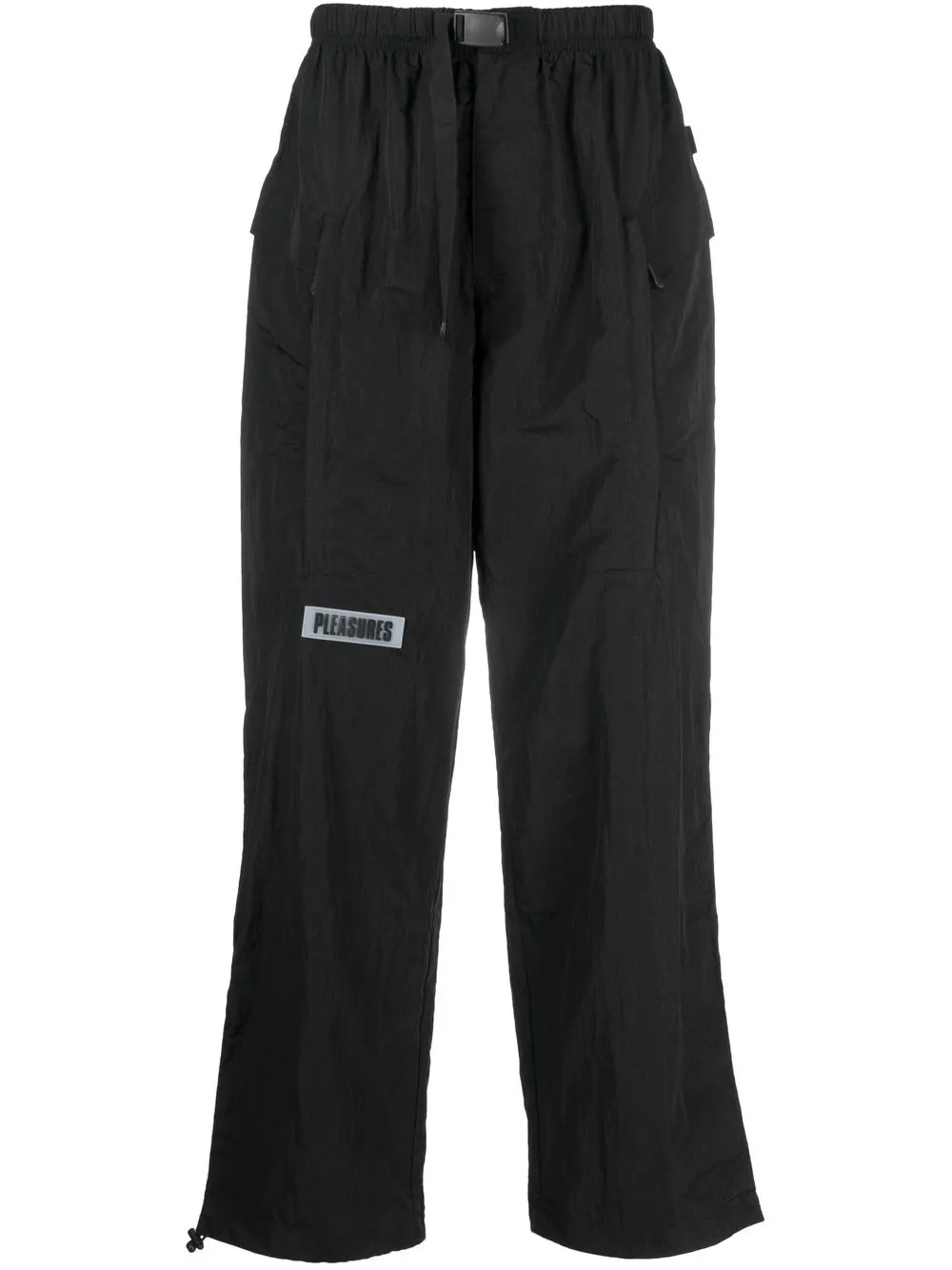 

Pleasures pantalones anchos - Negro