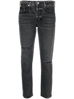 Citizens Of Humanity Devi low-rise straight-leg Jeans - Farfetch