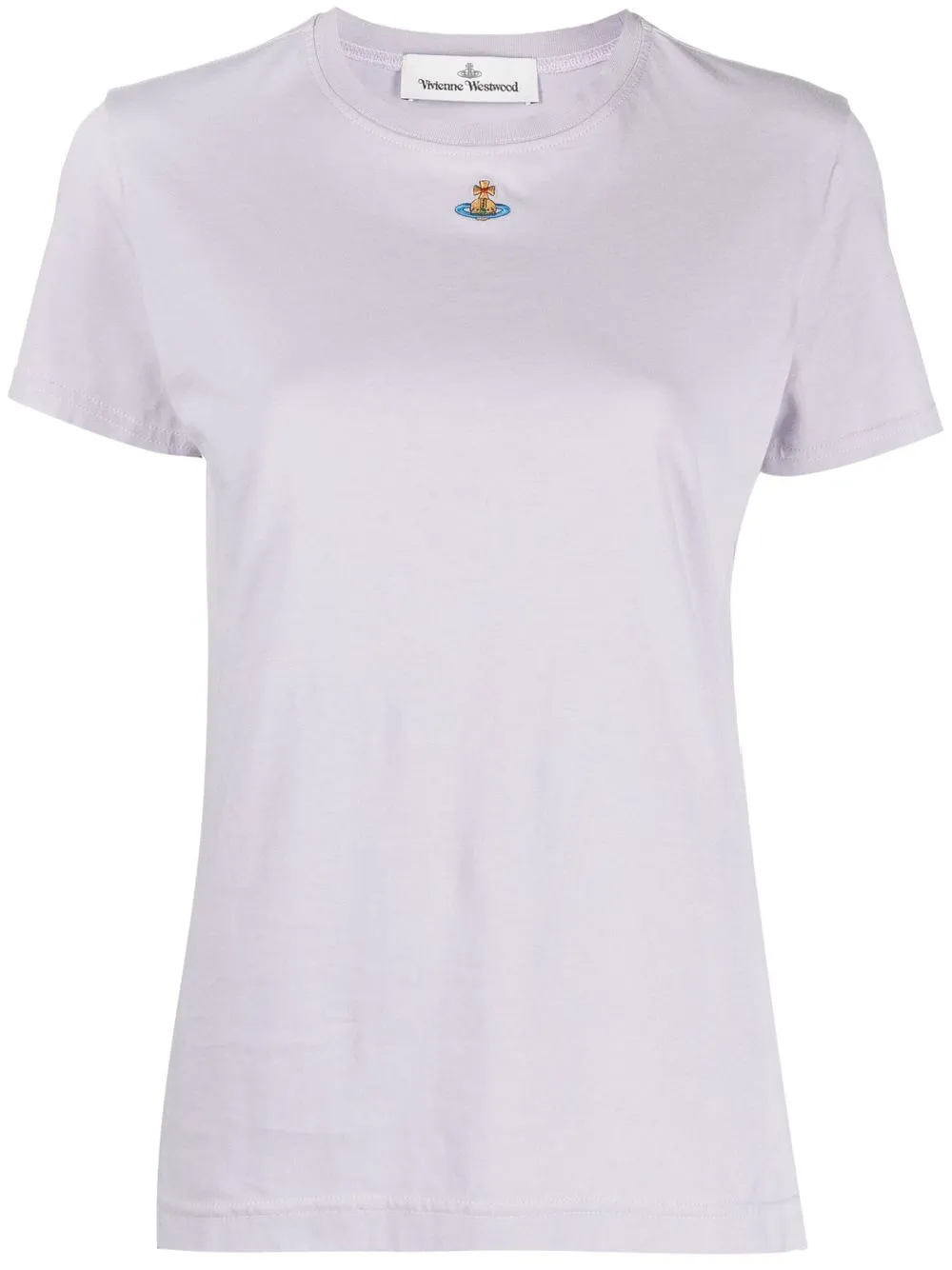 

Vivienne Westwood playera con bordado Orb - Morado