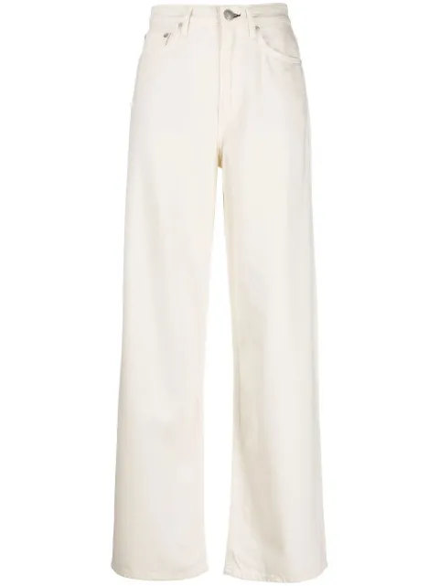 rag & bone high-rise straight-leg jeans