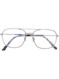 TOM FORD Eyewear square-frame glasses - Silver