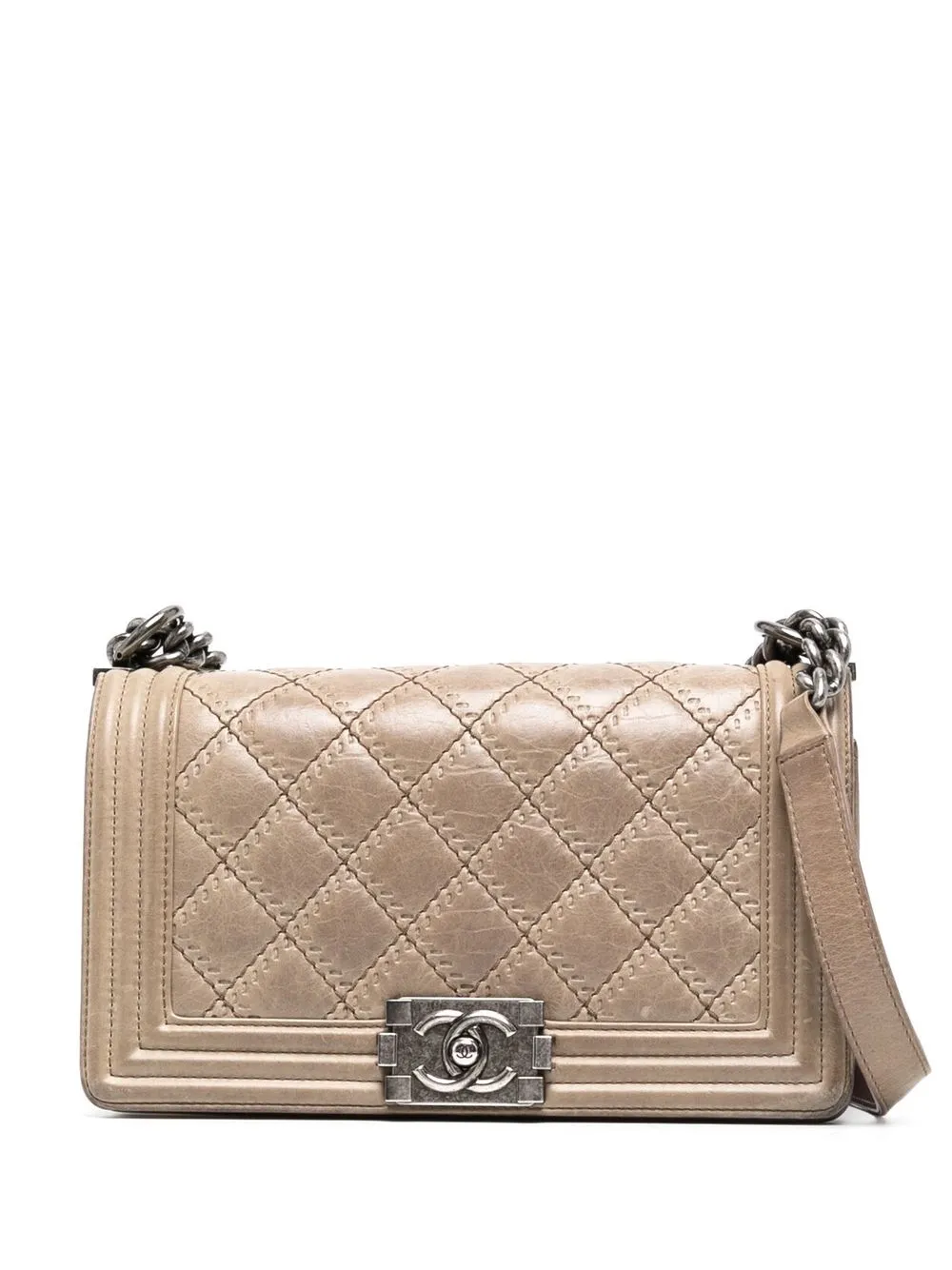 

CHANEL Pre-Owned medium Boy shoulder bag - Neutrals