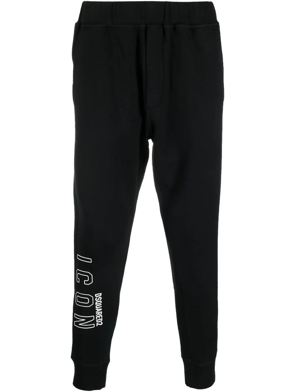 

Dsquared2 Icon logo print track pants - Black