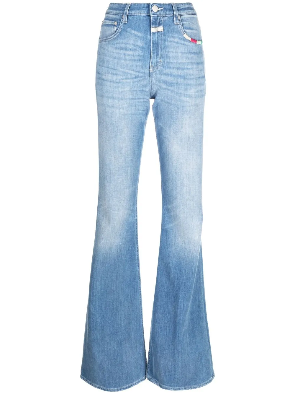 

Closed flared-effect jeans - Blue