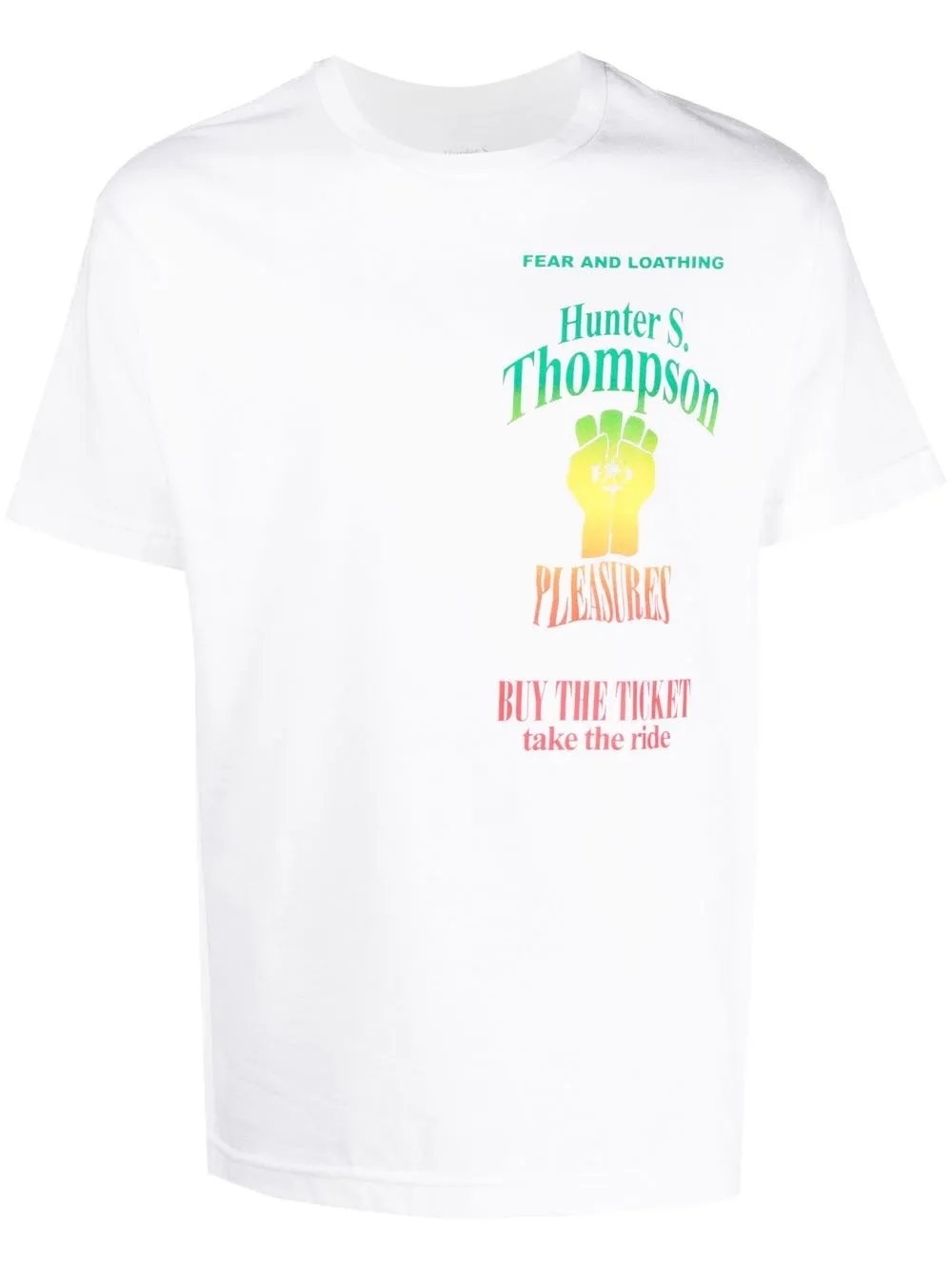 

Pleasures graphic-print T-shirt - White