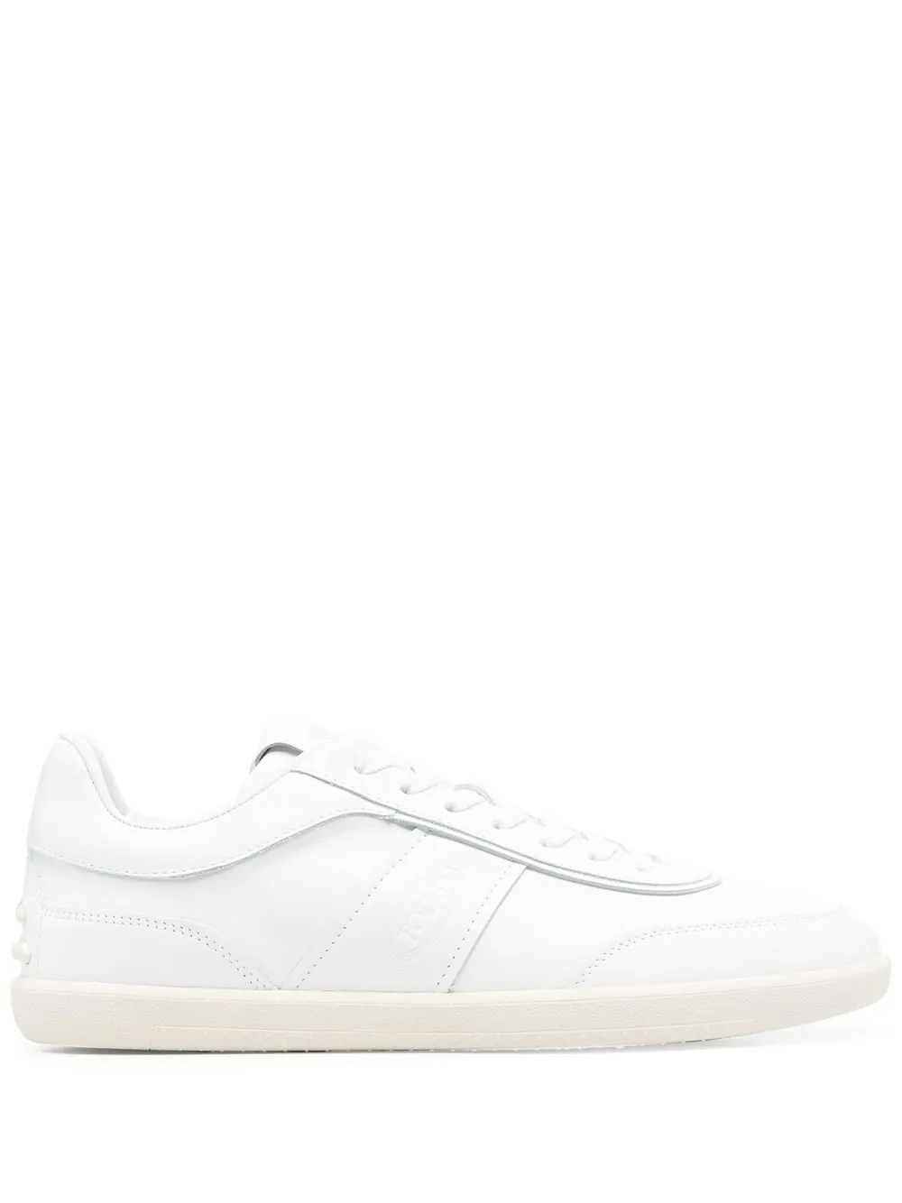 

Tod's low-top leather sneakers - White