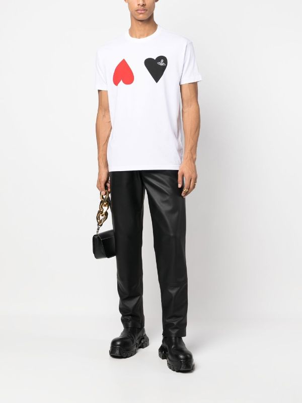 Vivienne Westwood ハートプリント Tシャツ - Farfetch