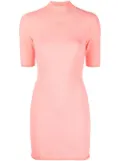 Alexander Wang high-neck short dress - Pink