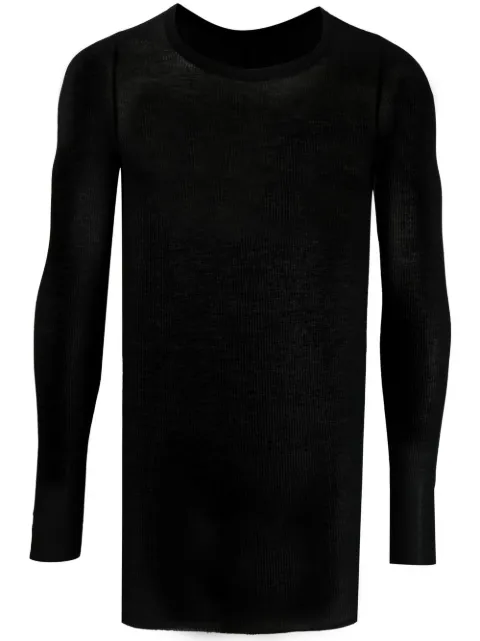 Rick Owens long-line style T-shirt