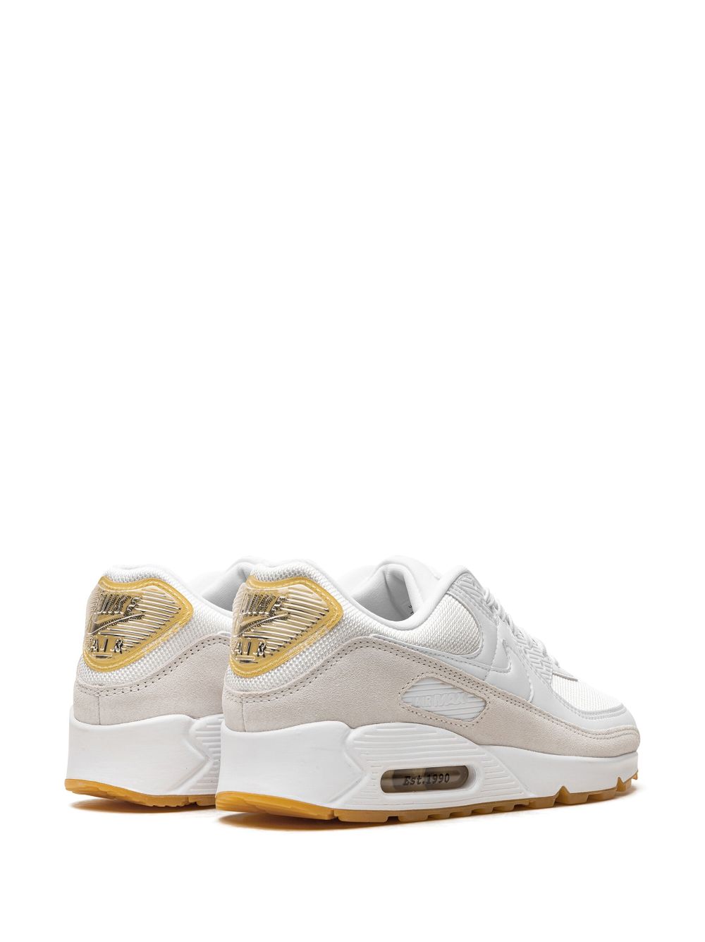 White and gold air max outlet 90