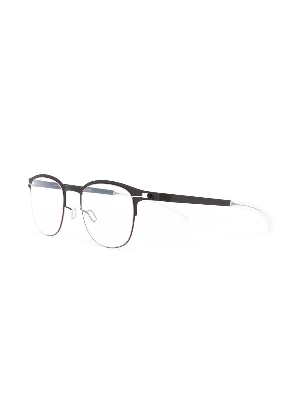 Mykita Neville 541 bril met rond montuur - Bruin