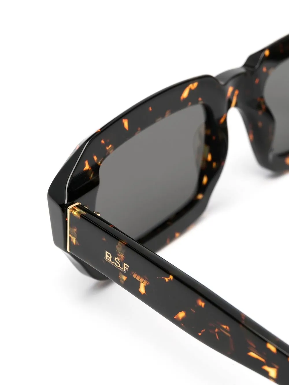 Retrosuperfuture Sonnenbrille Mit Eckigem Gestell In Brown