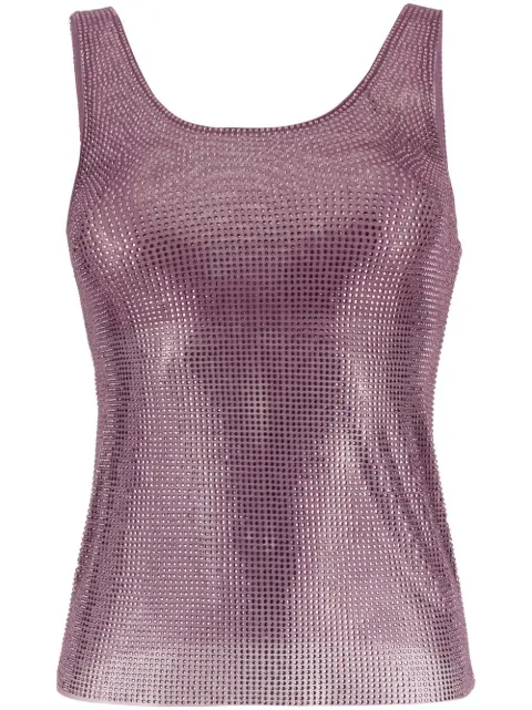 Giuseppe Di Morabito crystal-embellished tank top