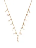 Suzanne Kalan 18kt yellow gold Classic diamond cascade necklace