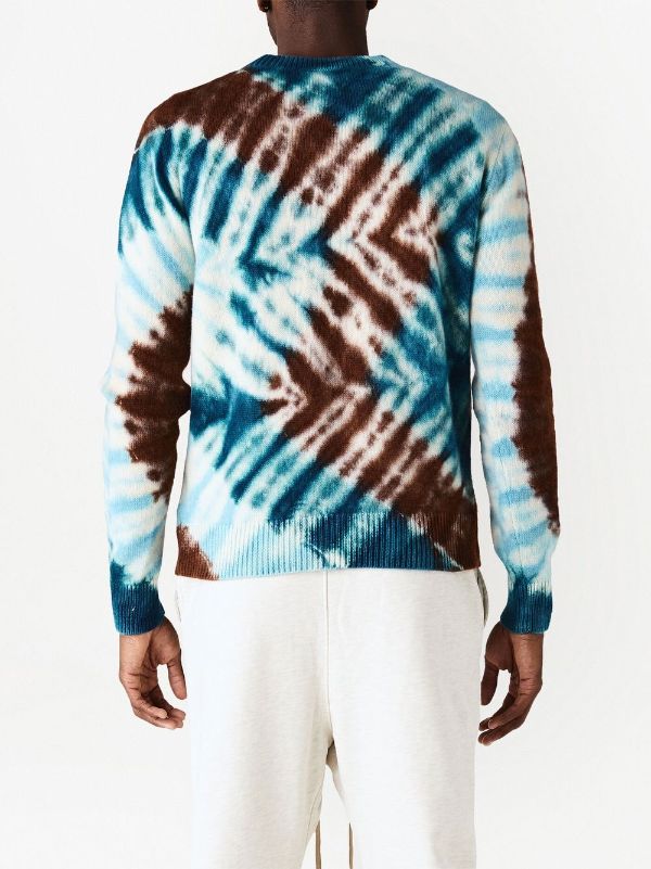 The Elder Statesman Zigzag crew-neck Jumper - Farfetch