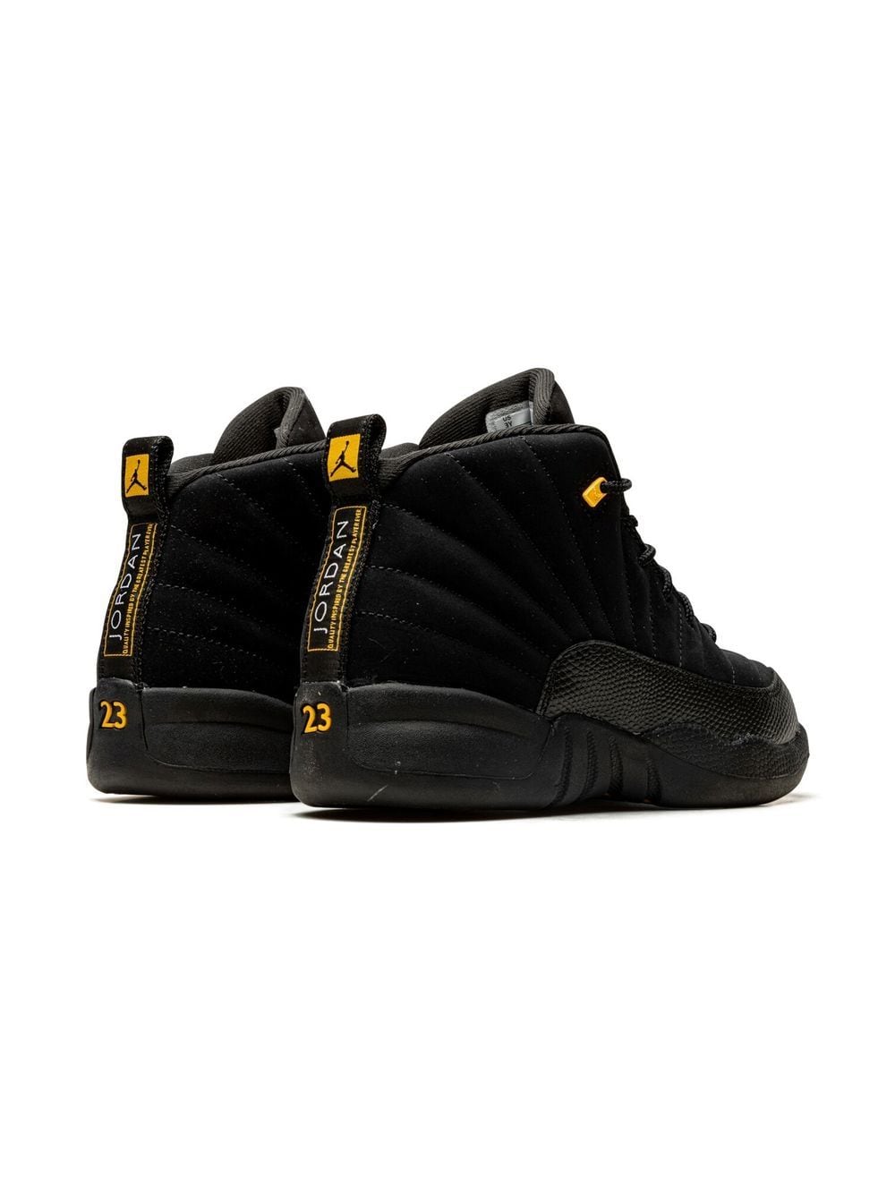 Shop Jordan Air  12 "black Taxi" Sneakers