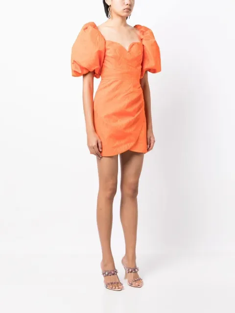 Rebecca Vallance Carmelita puff-sleeve minidress 23011824 - 2