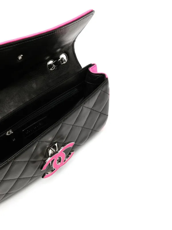 CHANEL Pre-Owned 2008 CC diamond-quilted Shoulder Bag | Pink