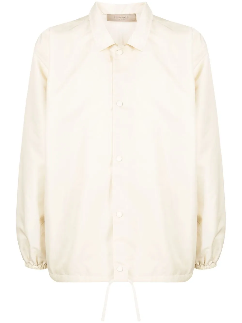 

FEAR OF GOD ESSENTIALS logo-patch jacket - Neutrals