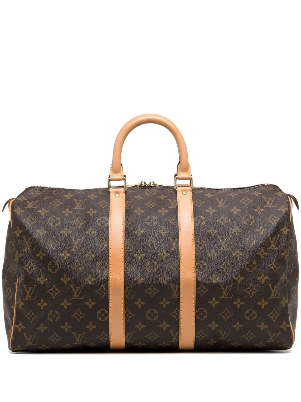 Louis Vuitton pre-owned Keepall 45 holdall bag, Brown Louis Vuitton  Monogram Tuileries Besace Bag