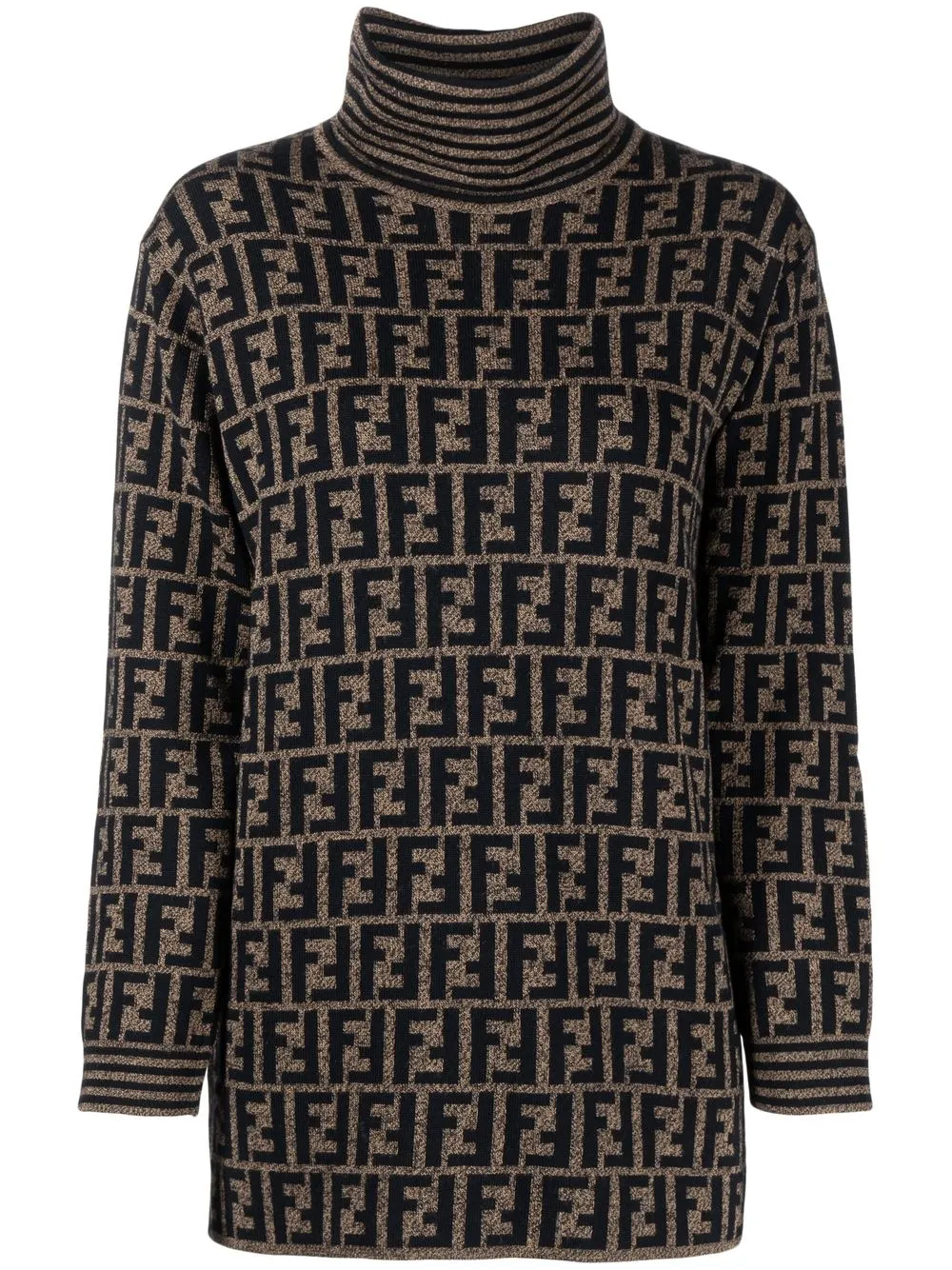 

Fendi Pre-Owned 1990-2000s Zucca monogram jumper - Black