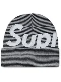 Supreme Big Logo knitted beanie - Black