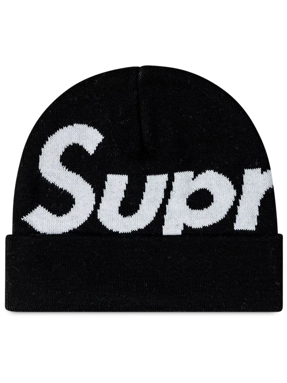 

Supreme big logo beanie - Black