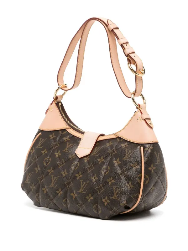 Louis Vuitton City Canvas Shoulder Bag (pre-owned) in Brown