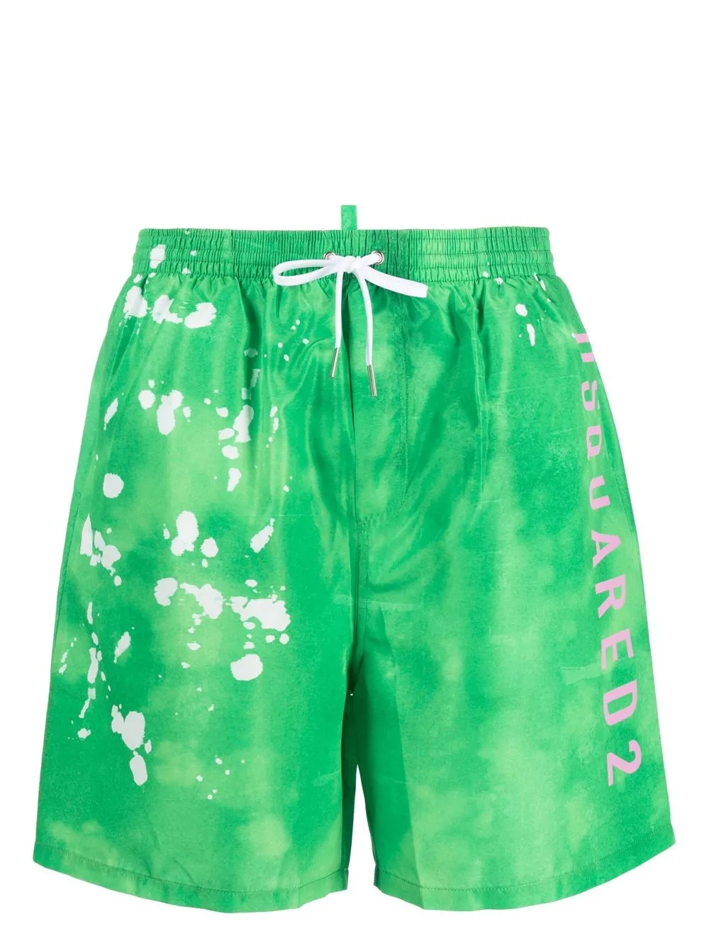 

Dsquared2 bleached-effect shorts - Green