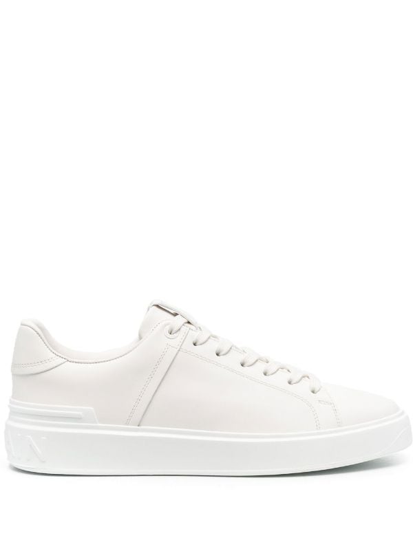 Court Ready Chic: Balmain's B Court Classic Low-Top Sneakers