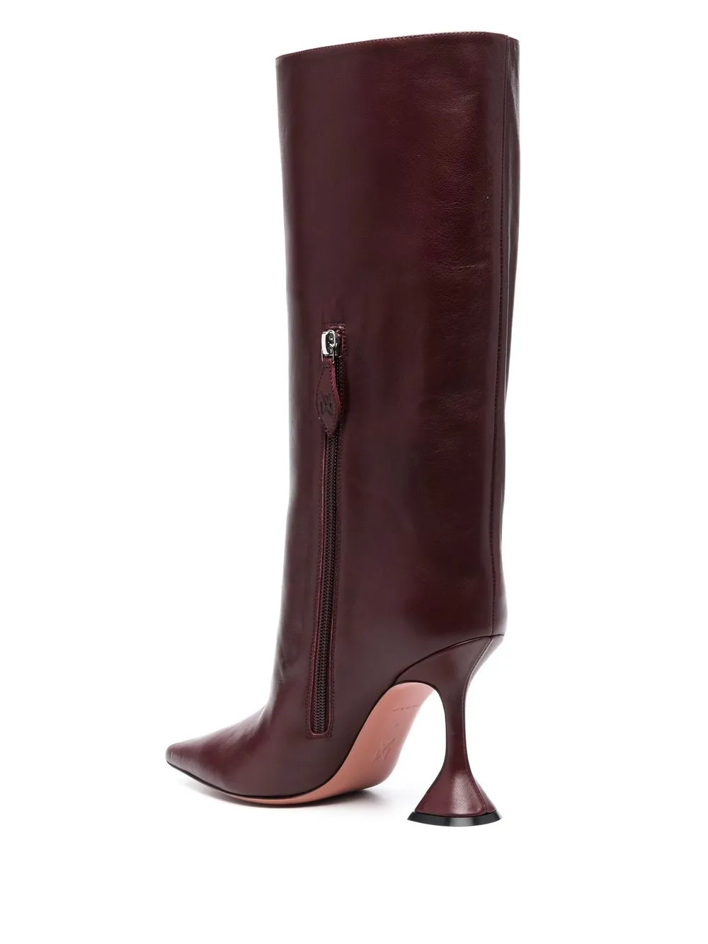 amina muaddi brown boots