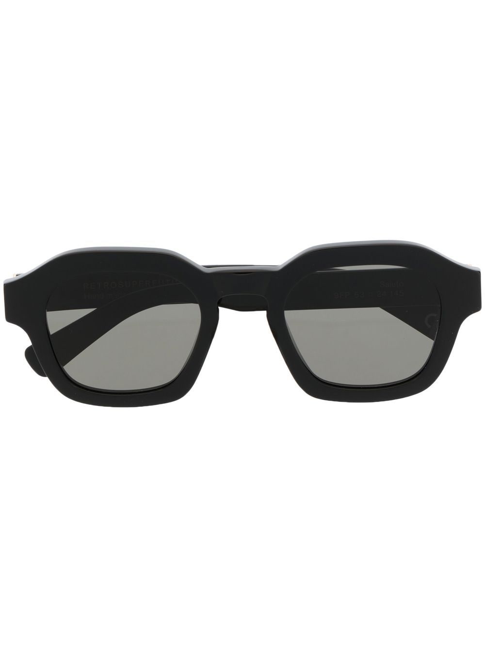 Retrosuperfuture Round-frame Sunglasses In Schwarz