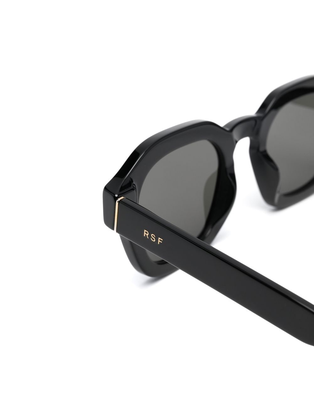 Shop Retrosuperfuture Round-frame Sunglasses In Schwarz