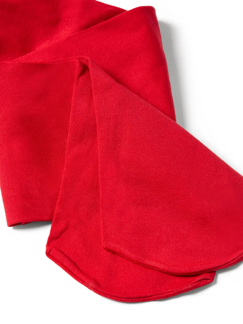 Valentino Garavani Solid Tights In Red