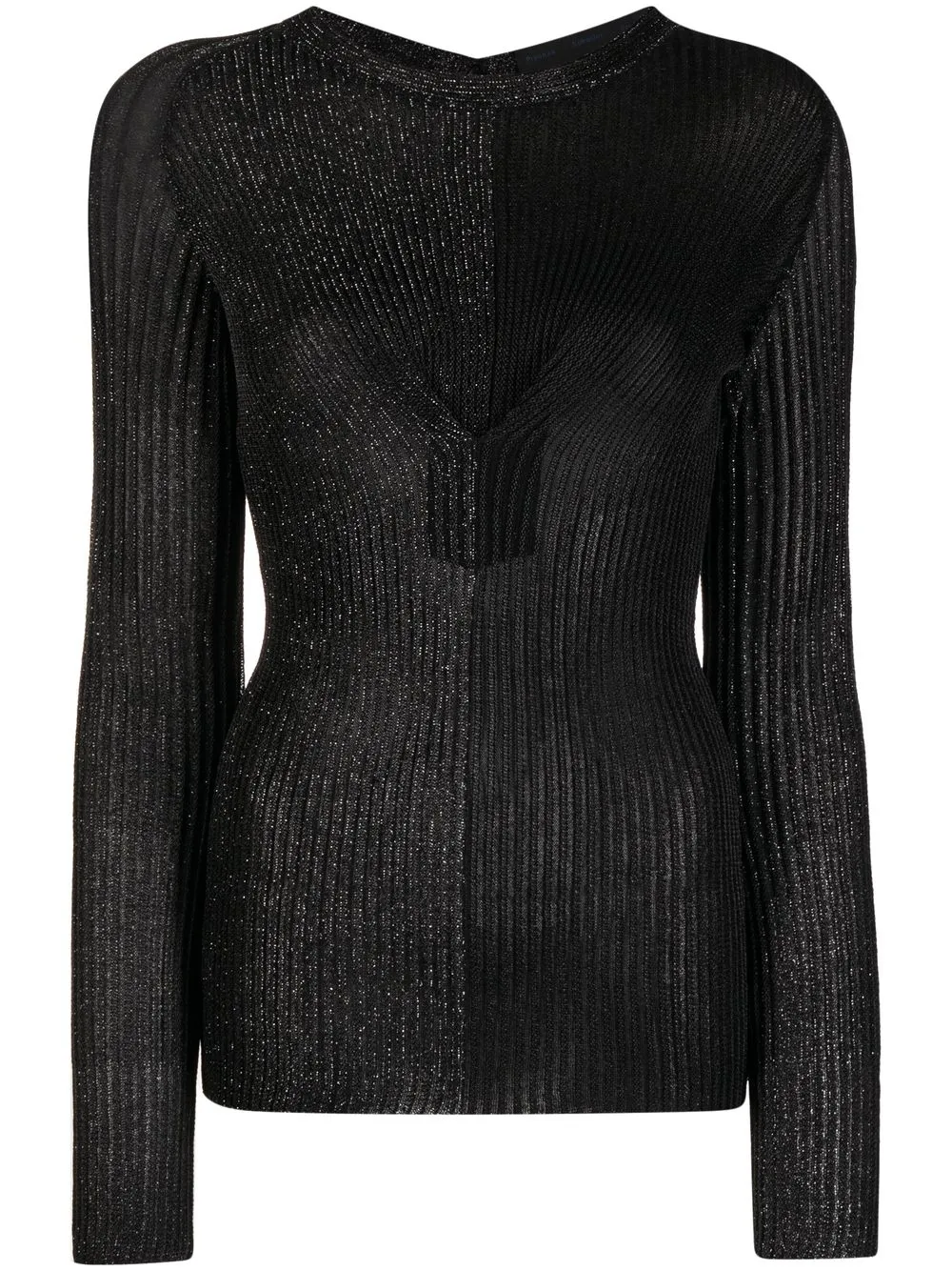 

Proenza Schouler glitter ribbed dress - Black