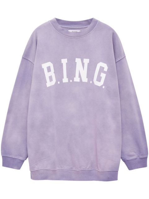 ANINE BING - Tyler logo-print sweatshirt