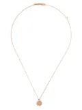 Suzanne Kalan 18kt yellow gold Circle mini diamond necklace