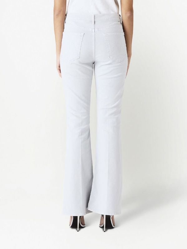 Louis Vuitton Women Blue Jeans Pants Cotton Blend Flared Denim Trousers Sz  IT 40