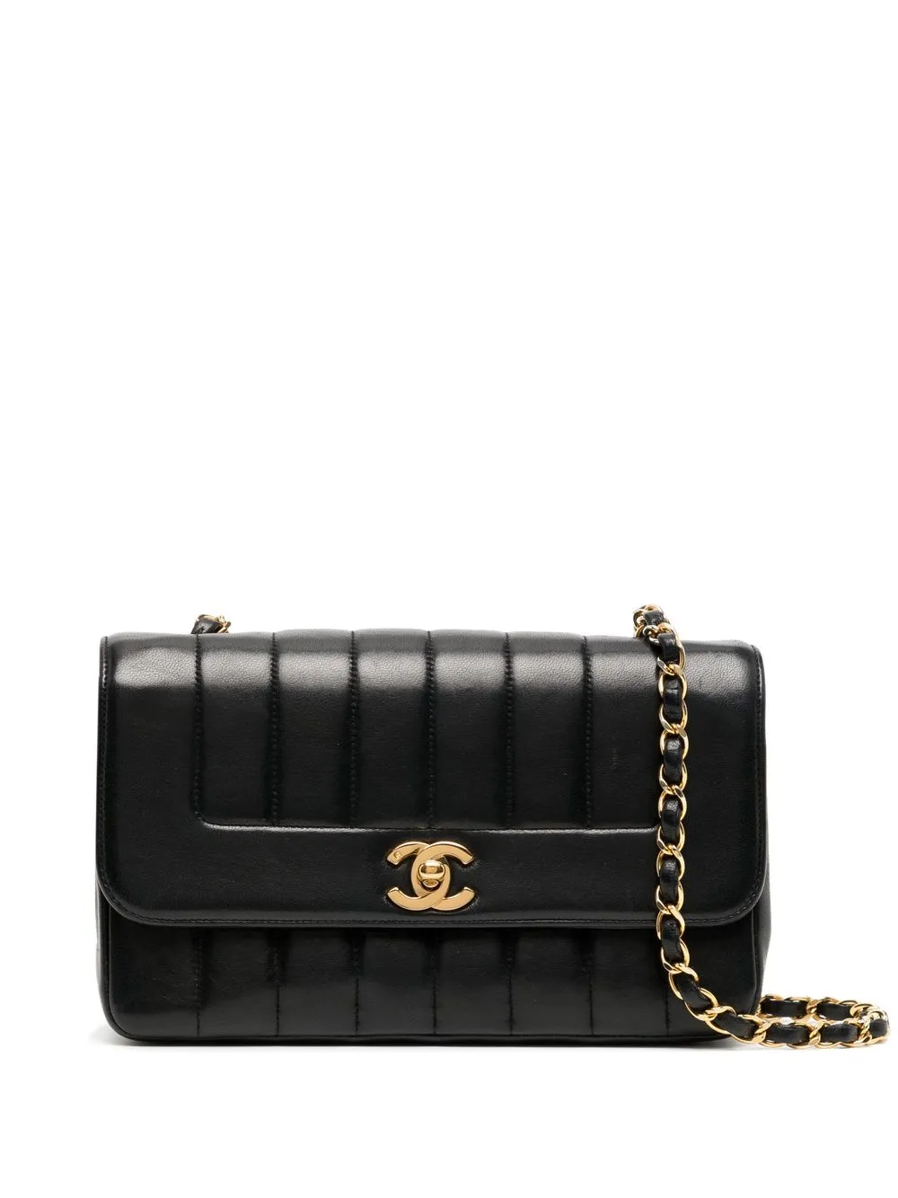 

CHANEL Pre-Owned 1992 Mademoiselle shoulder bag - Black