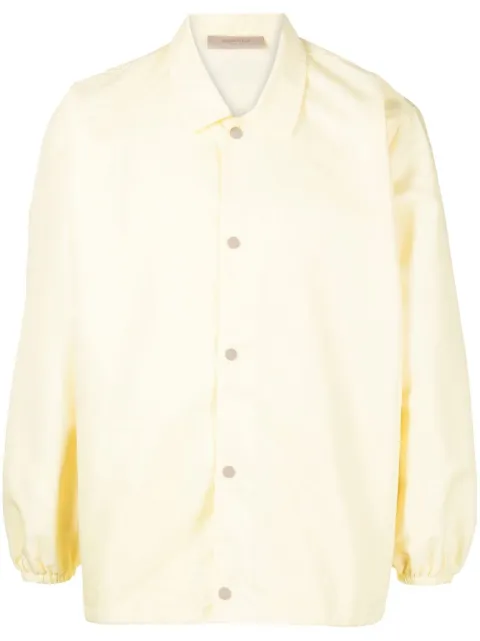 FEAR OF GOD ESSENTIALS chaqueta con parche del logo 