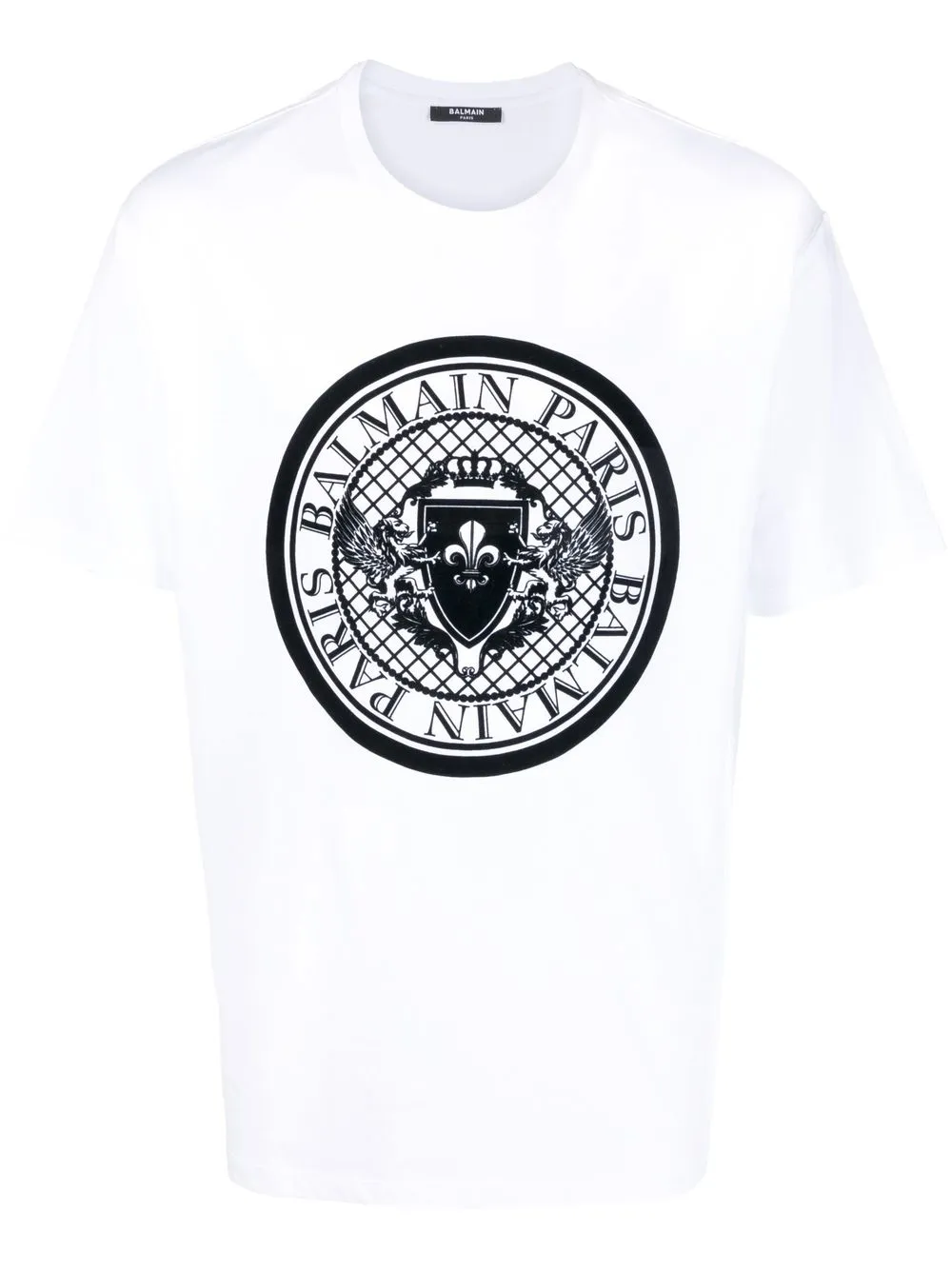 

Balmain logo-print cotton T-shirt - White