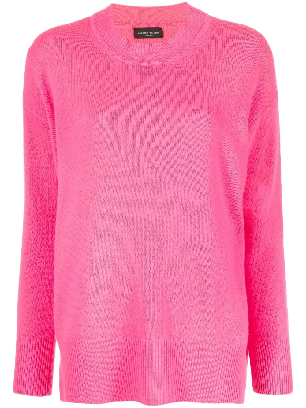 

Roberto Collina crew-neck merino-cashmere sweater - Pink