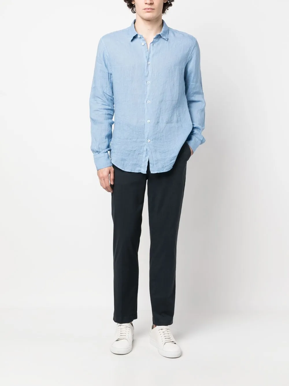 Barena Straight broek - Blauw