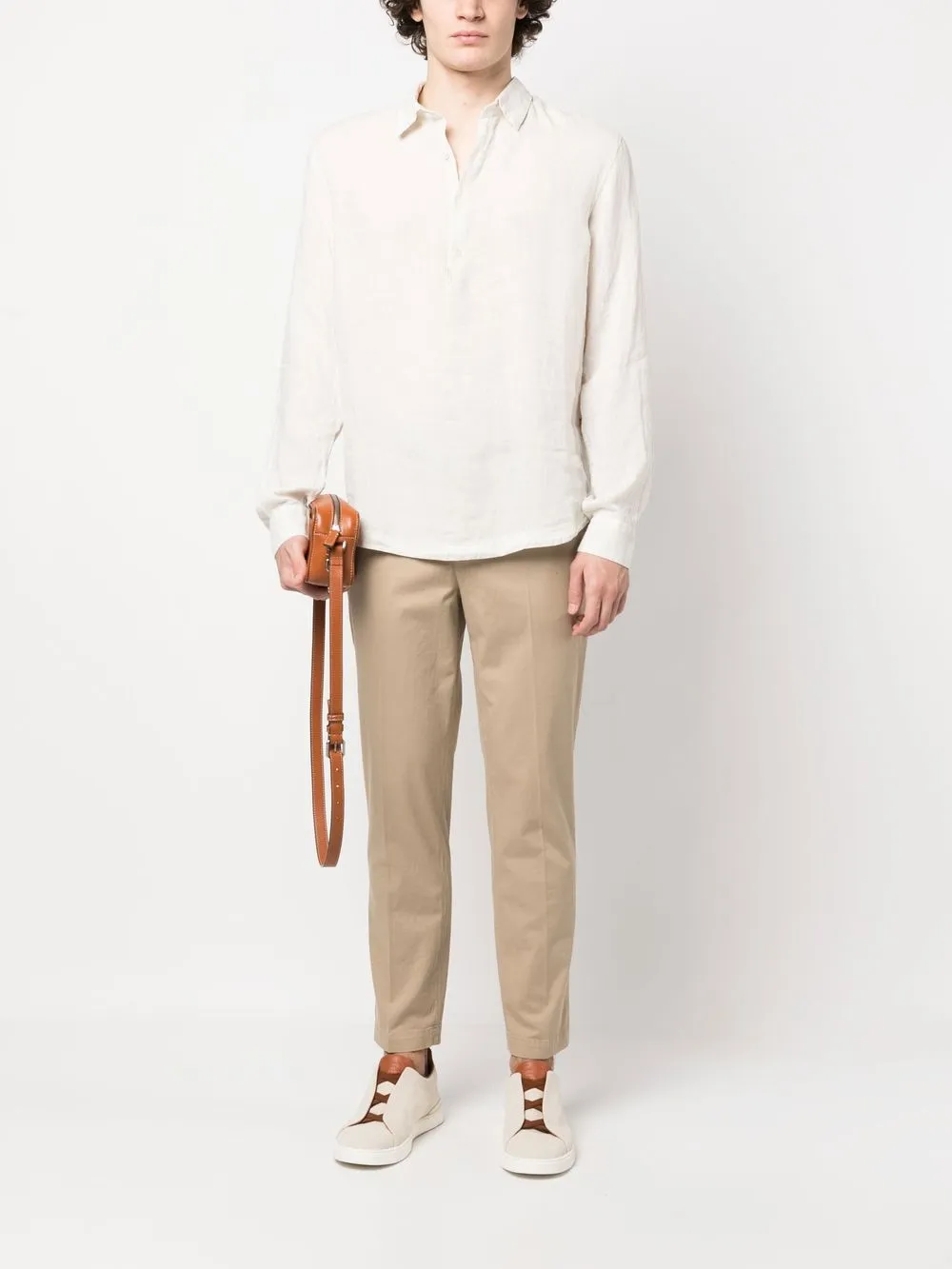 Barena Linnen overhemd - Beige